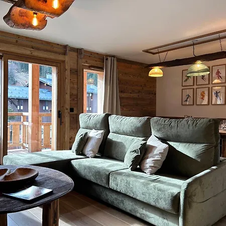 Neuf 3 Ch. Proche Pistes Avec Terrasse, Wifi Et Garage - - Fr-1-623-356 Apartment Les Gets
